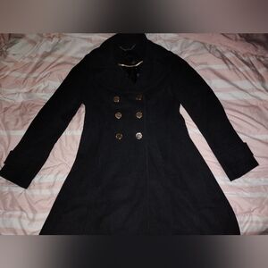 Black Ivanka Trump Peacoat